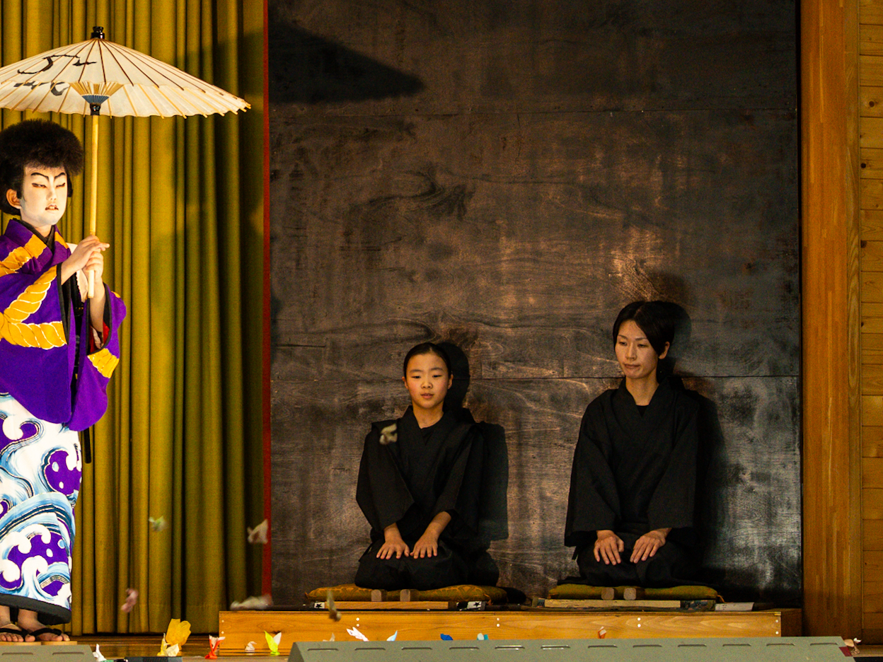 「青砥稿花紅彩画 稲瀬川勢揃いの場(あおとぞうしはなのにしきえ いなせがわせいぞろいのば)」