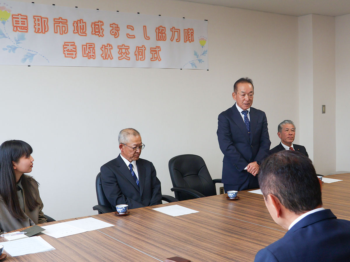 大正村でのミッションを語る大塩理事長