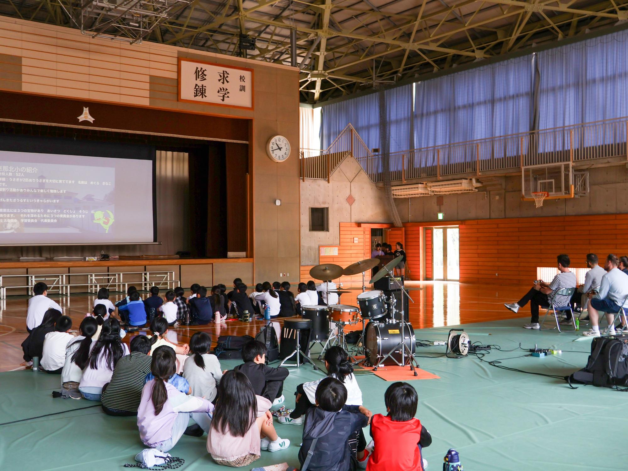 恵那北小学校の発表
