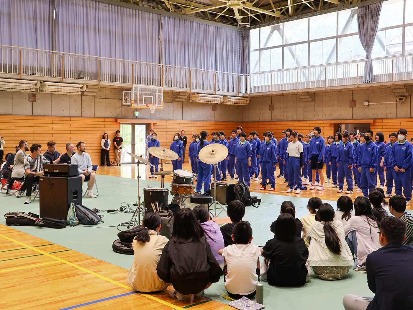 恵那北中学校の発表