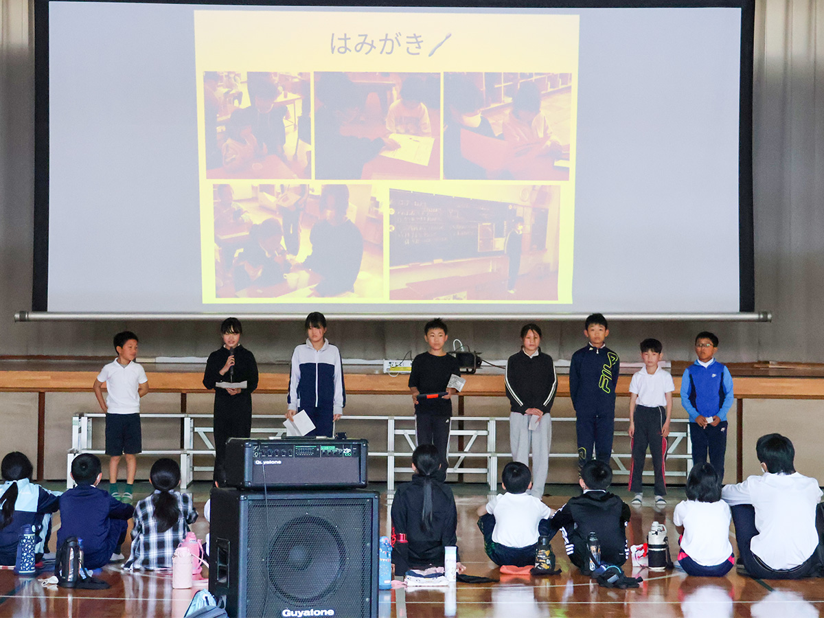 中野方小学校の発表