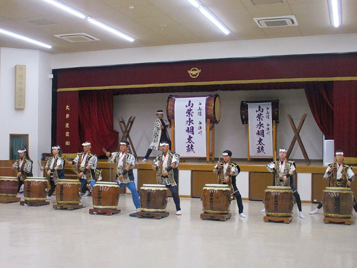 山紫水明太鼓