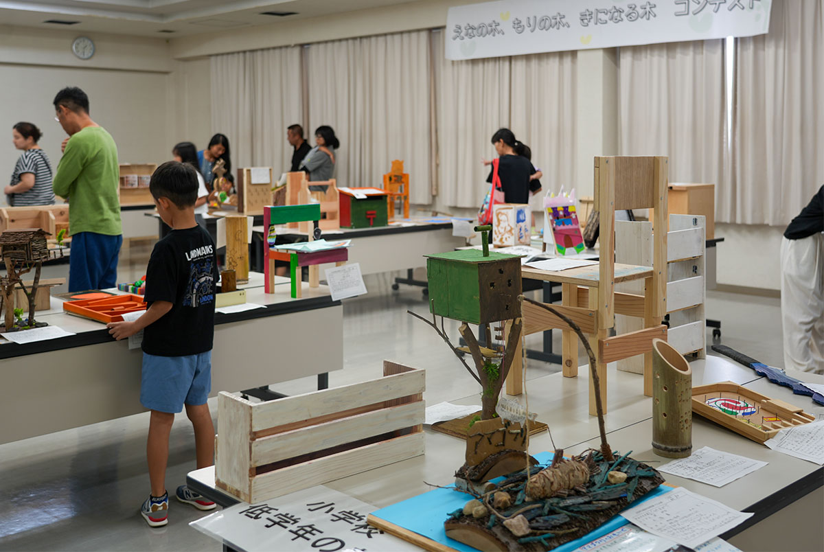 作品展の様子