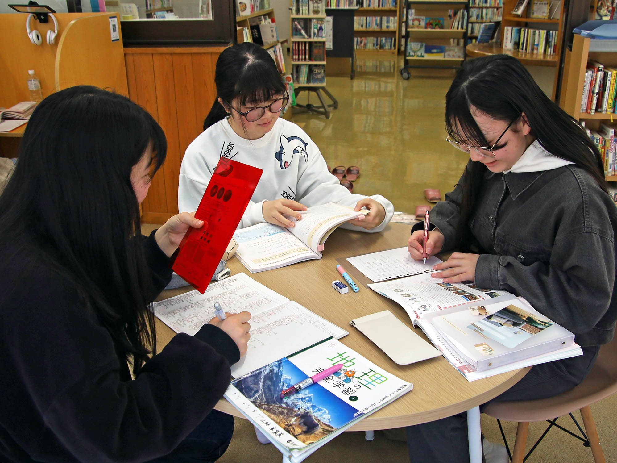 まなびルームで勉強