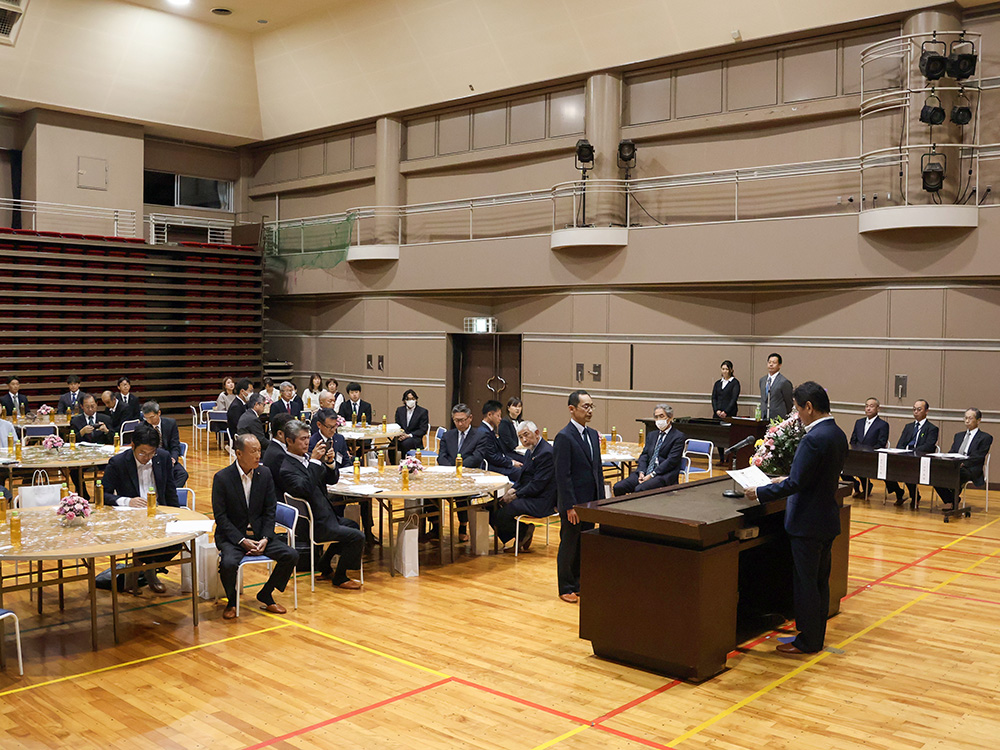 表彰式の様子