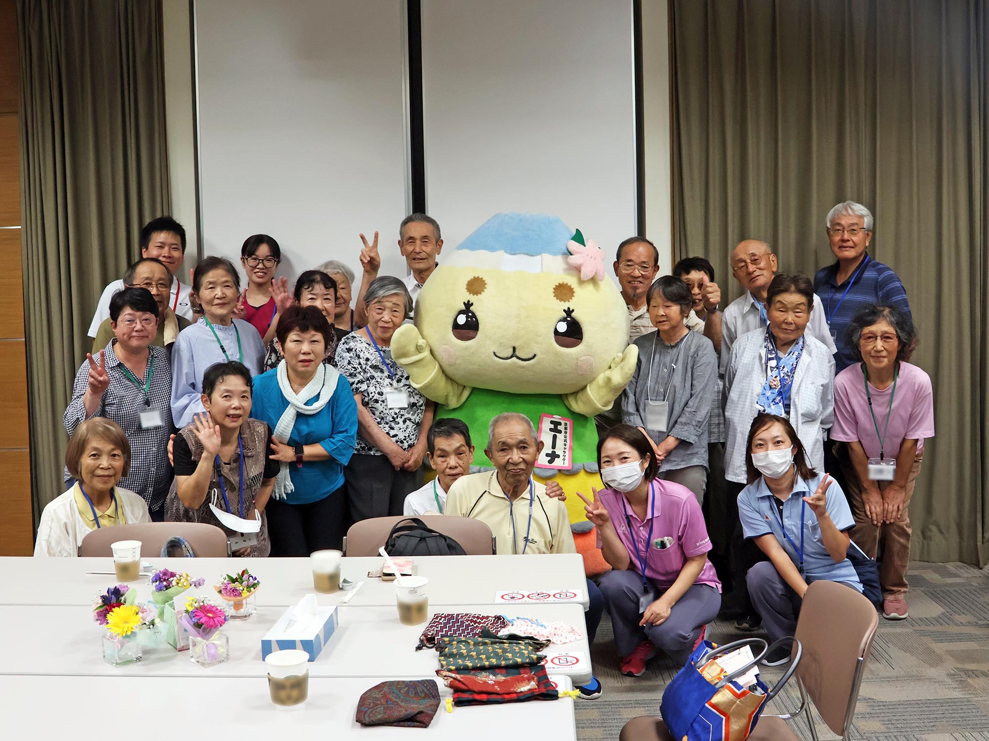 たくさんの人と交流できたよ