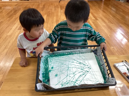 提灯づくり