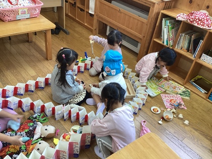 3歳児おままごと
