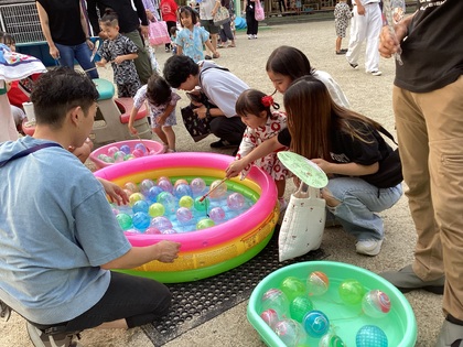 ヨーヨー風船つり