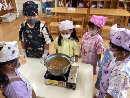 カレー作り