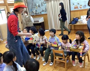 手作り楽器でコラボレーション