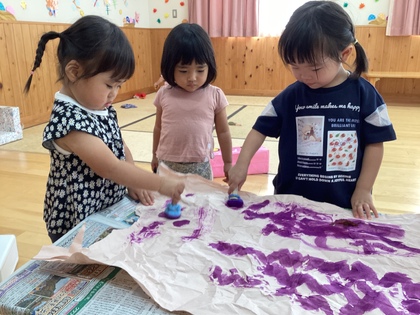 未満児お芋つくり