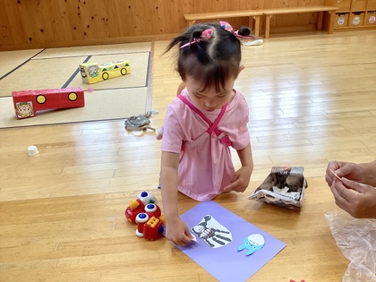 未満児作品つくり