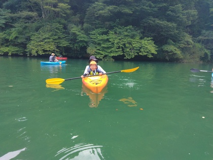 自分で漕げるよ