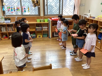 チケット渡し