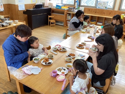 給食参観