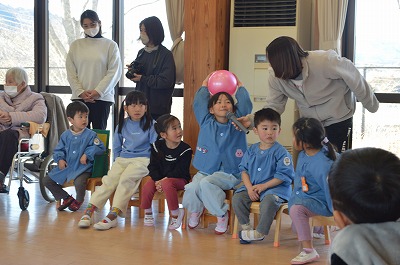 最後にボールを持ったらインタビューに答えたよ