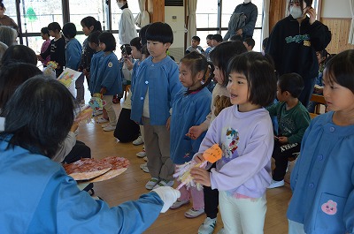 プレゼントをもらったよ