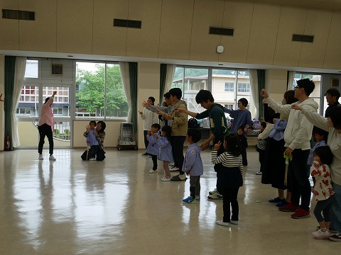 園長先生とジャンケン