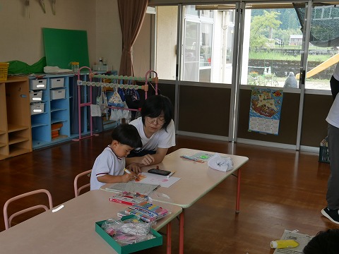 足型作品作り