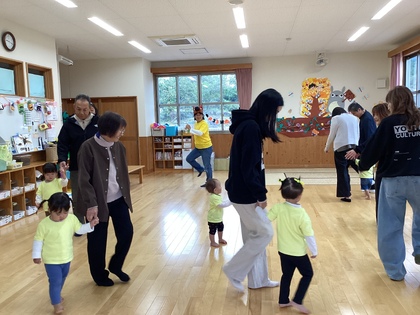 未満児おおかみさん遊び