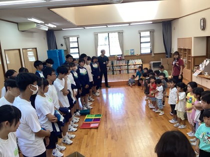 中学生さんにお礼