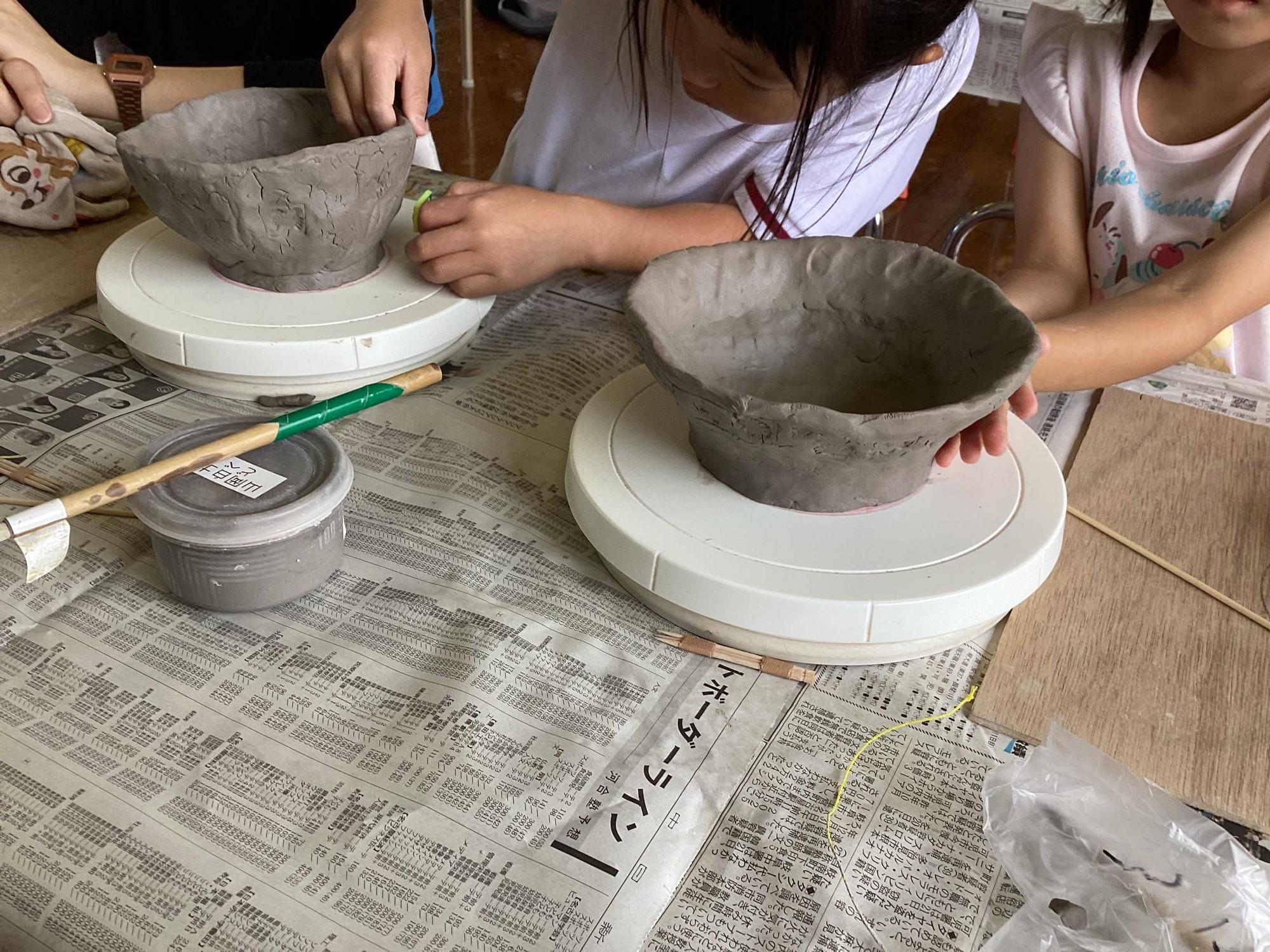 抹茶茶碗作り