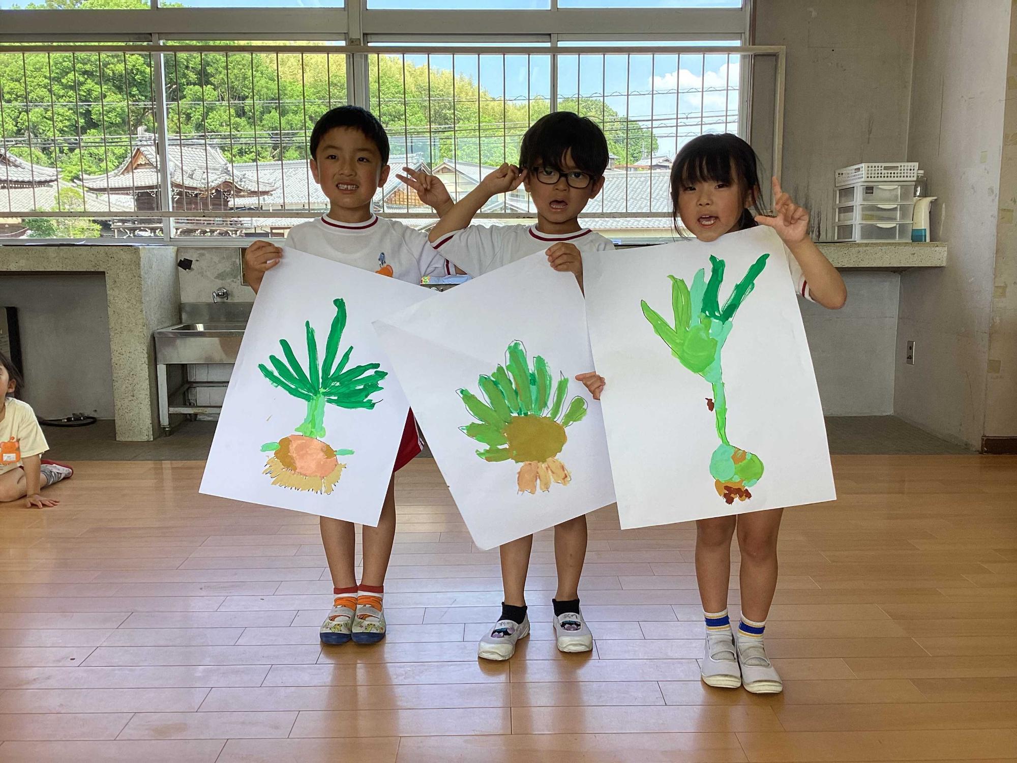 玉ねぎの絵