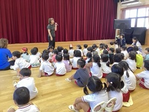 始業式の様子