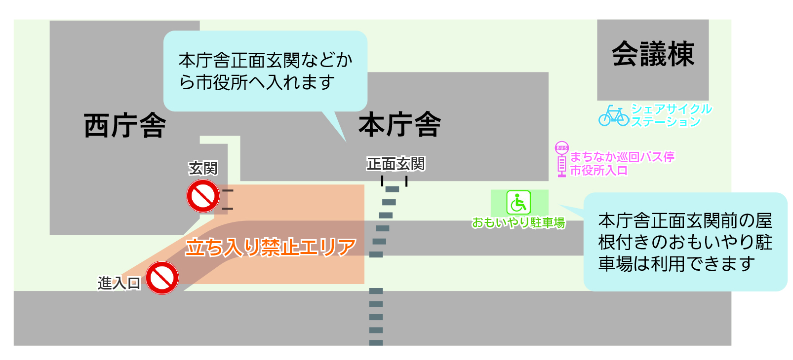 市役所地図