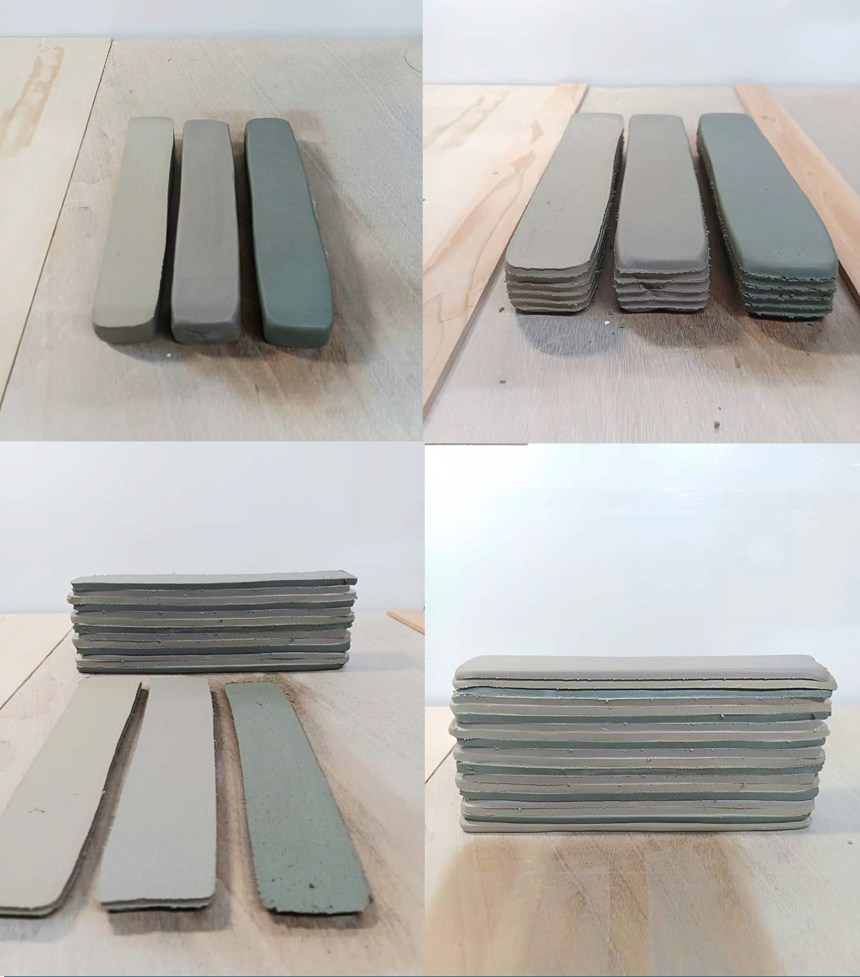 うずら手模様の作り方1