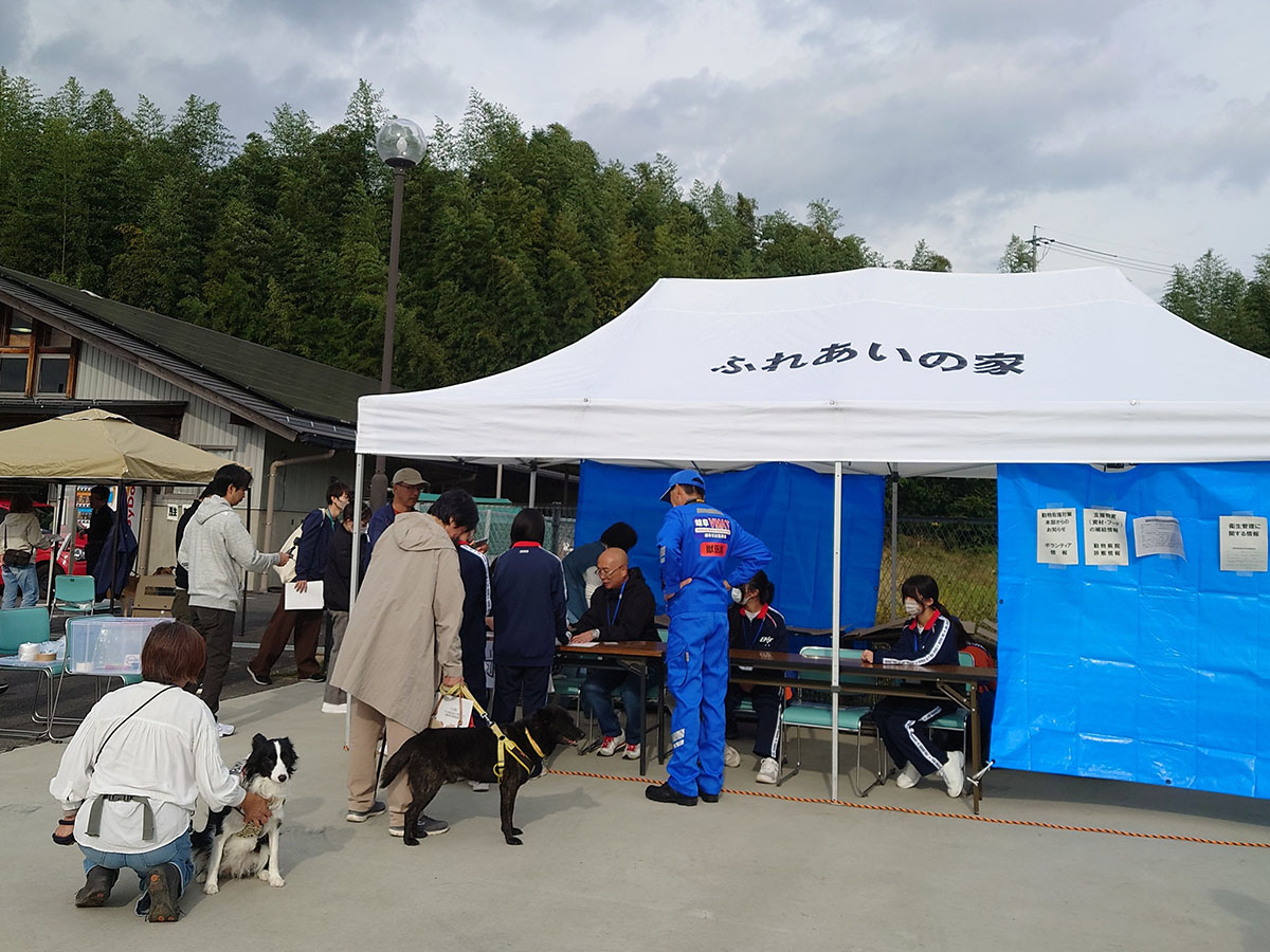ペット防災のイベントの様子