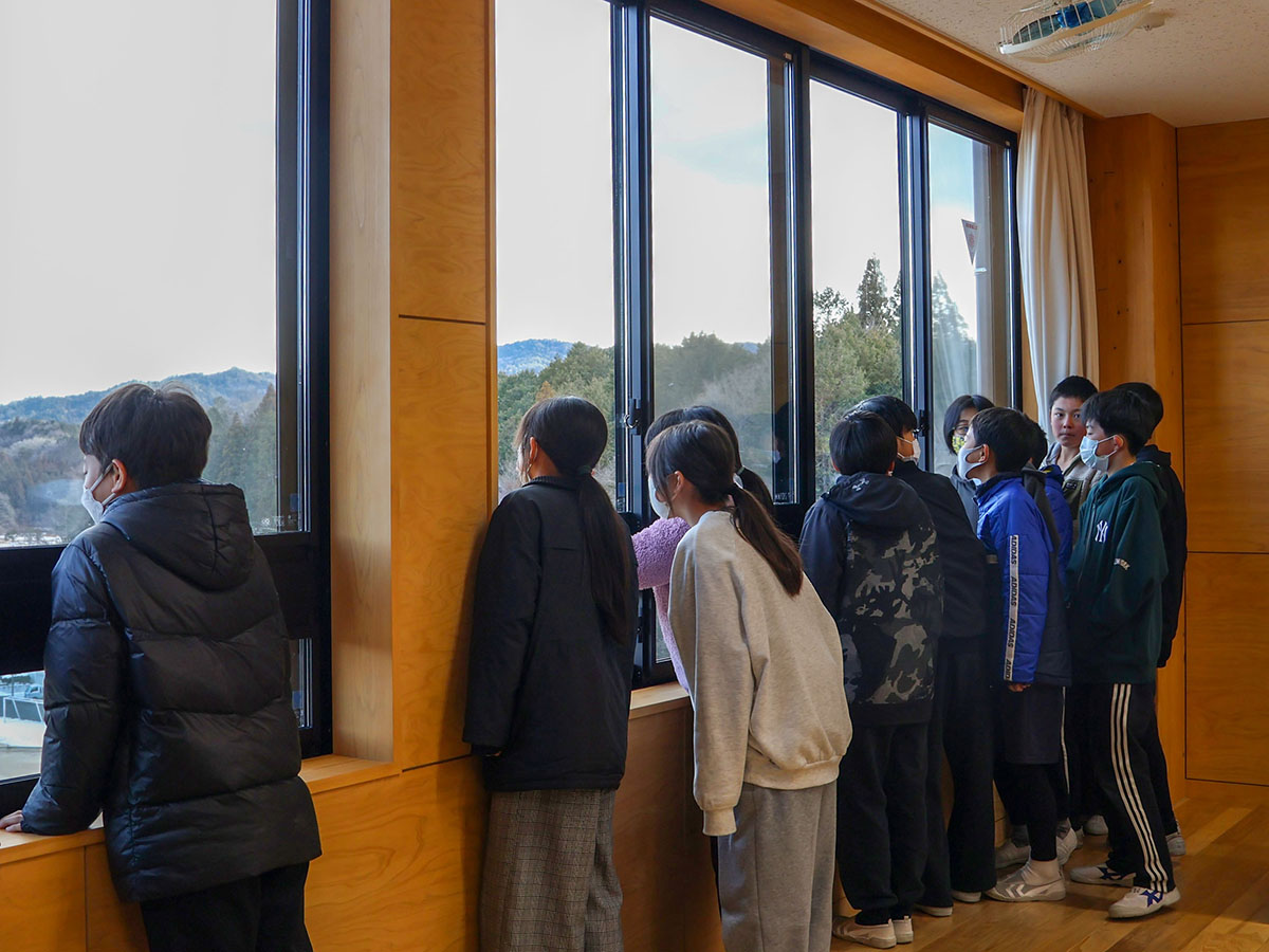 窓からの眺めは抜群