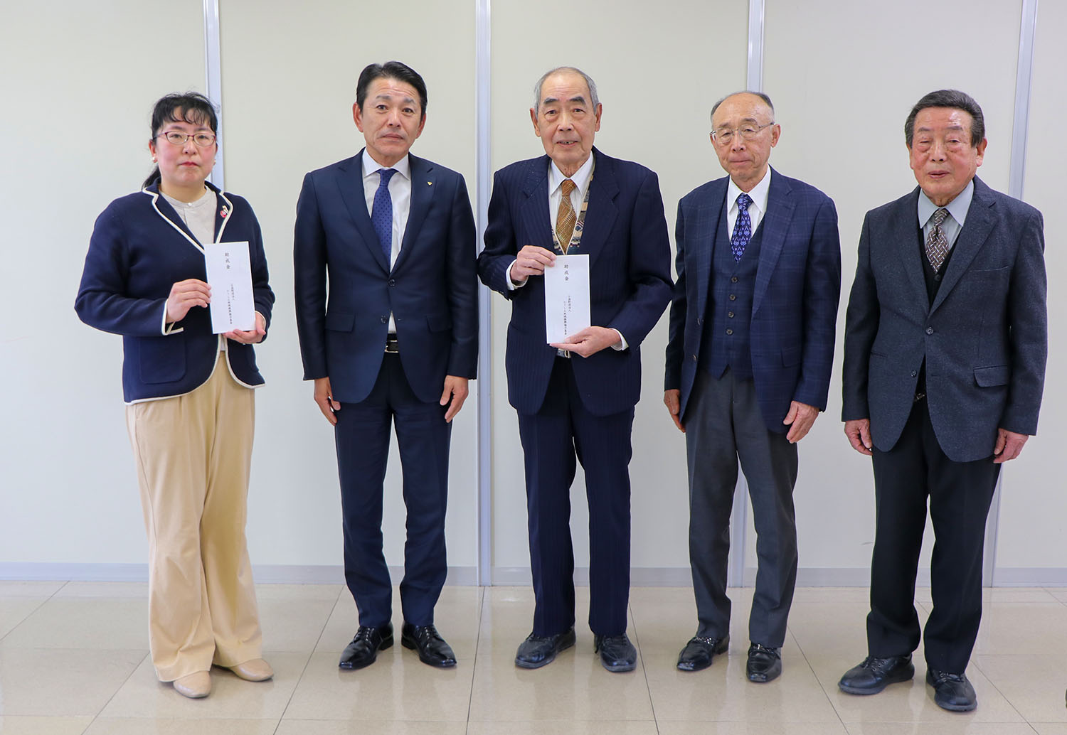 とうしん地域振興協力基金助成金授与式