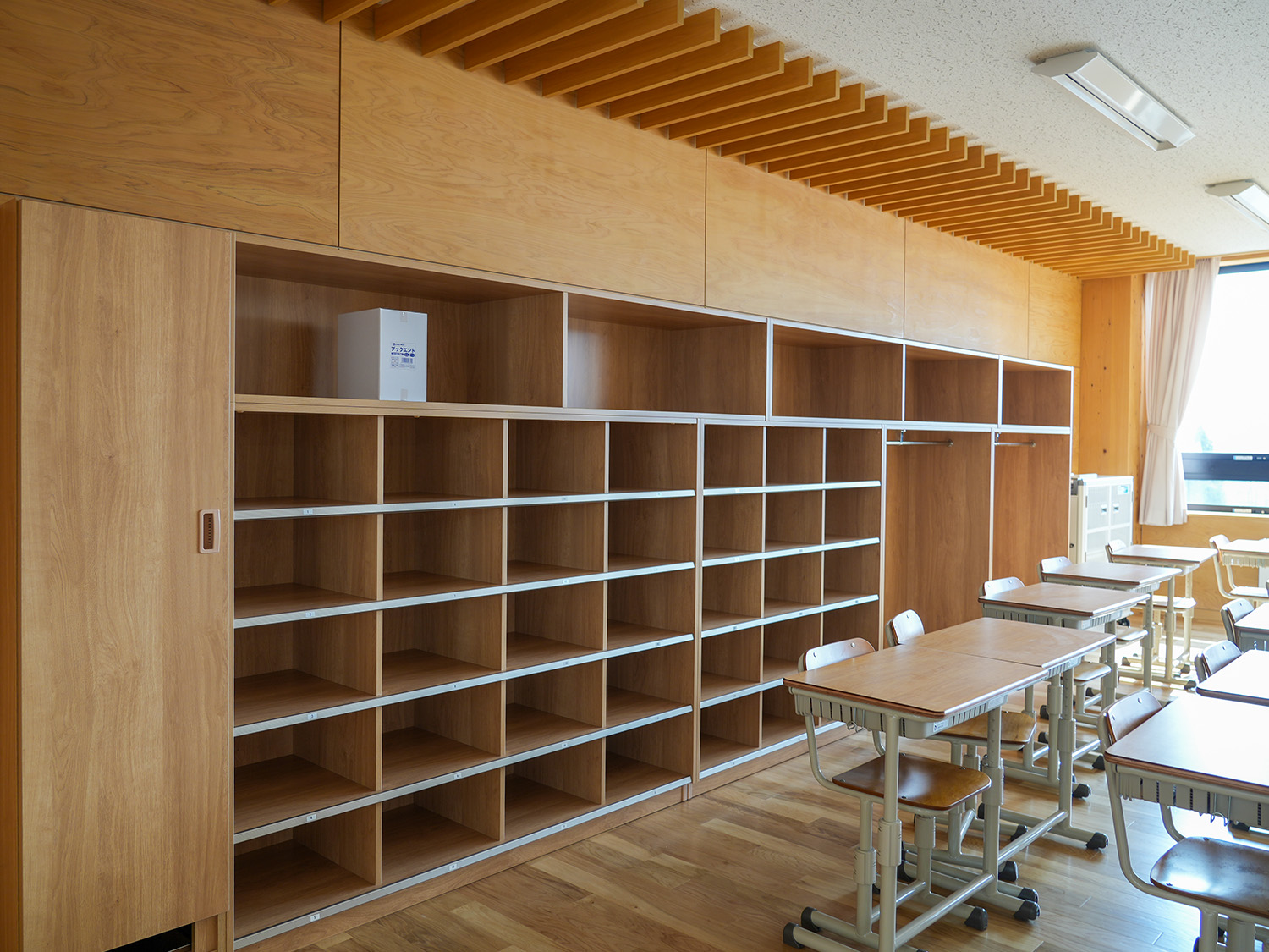 教員のアイデアが詰まった教室の備品