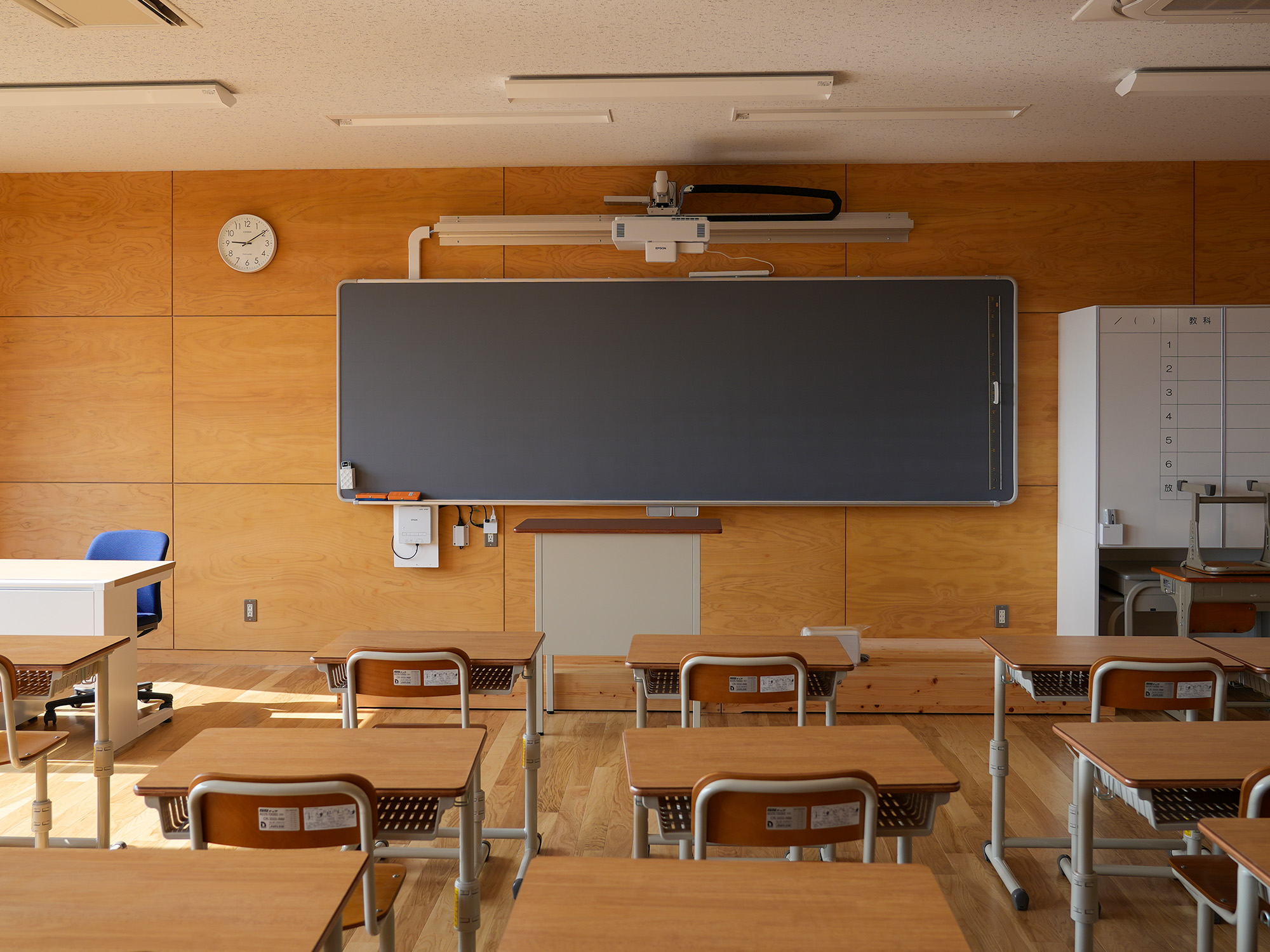最新の設備が整った教室