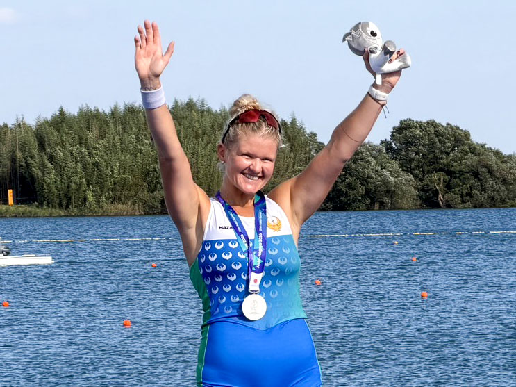 女子シングルスカルに出場した選手