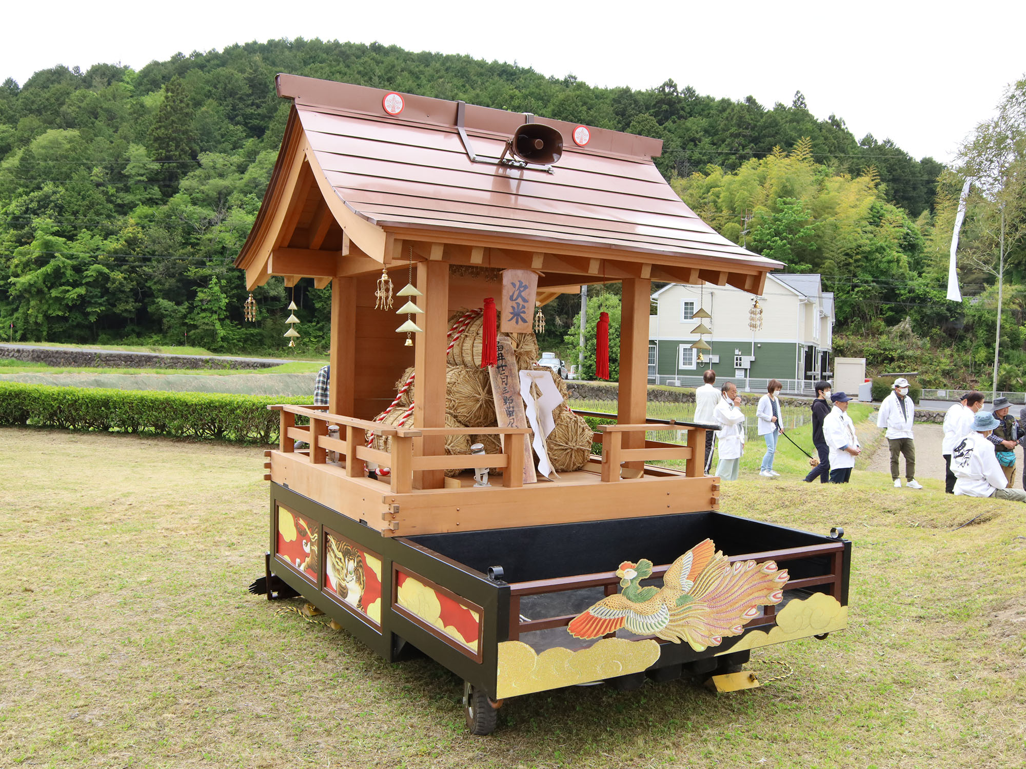 次米みのりまつりの山車