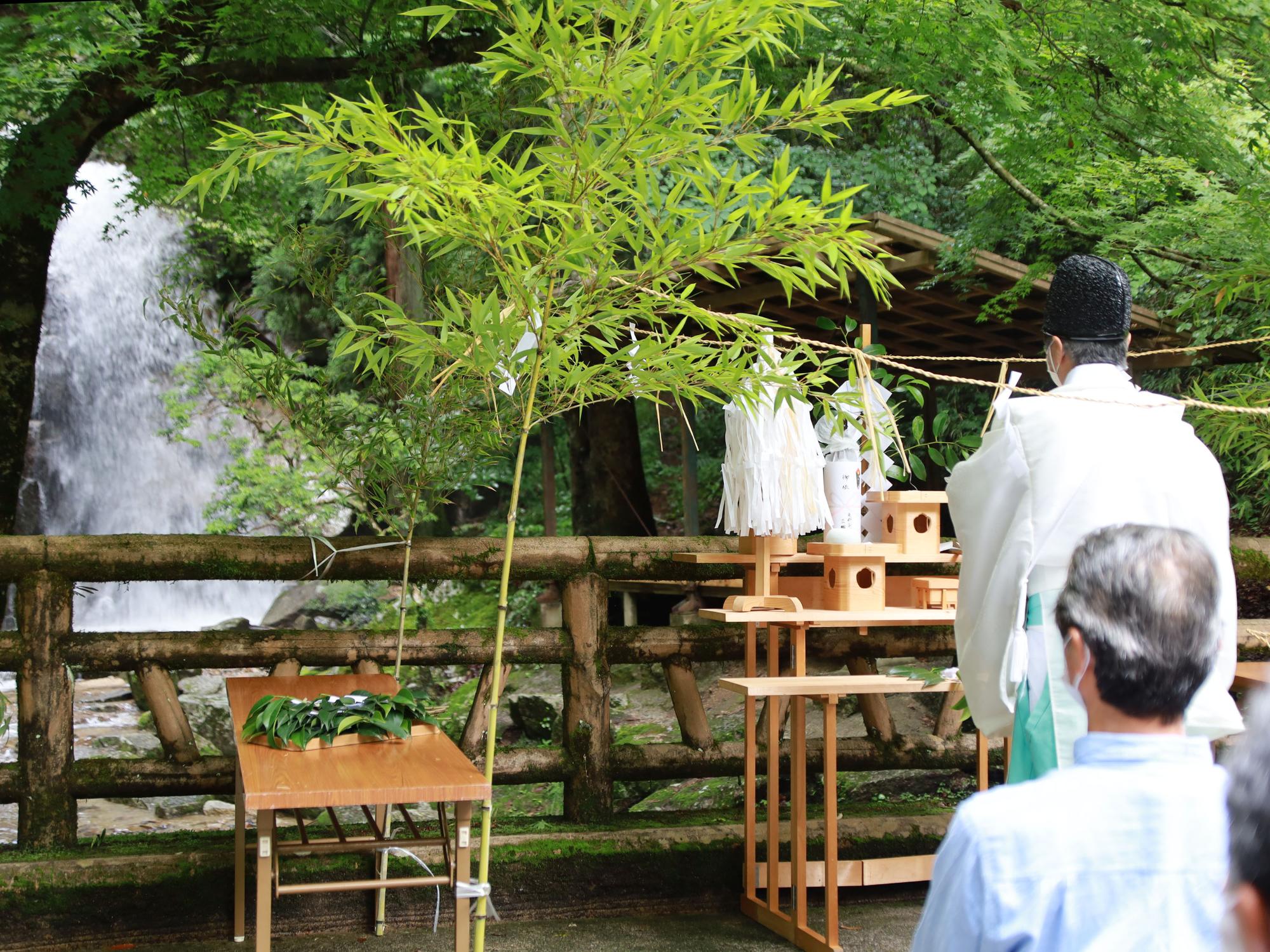 寿老の滝安全祈願祭