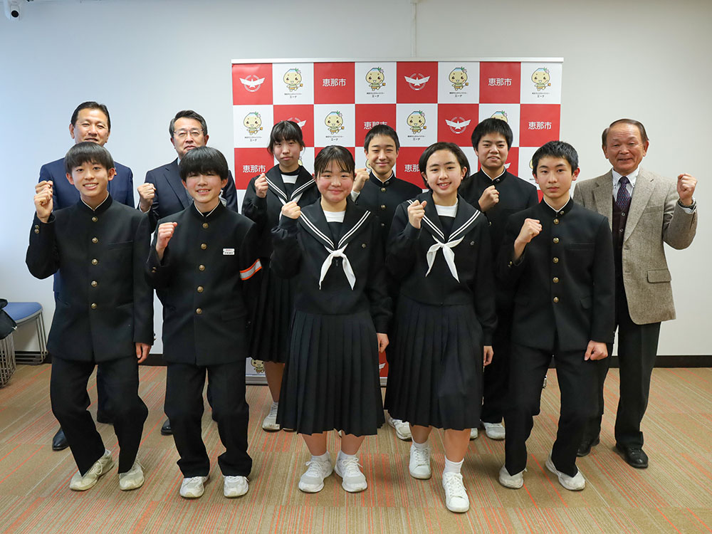 全国大会に出場する皆さん