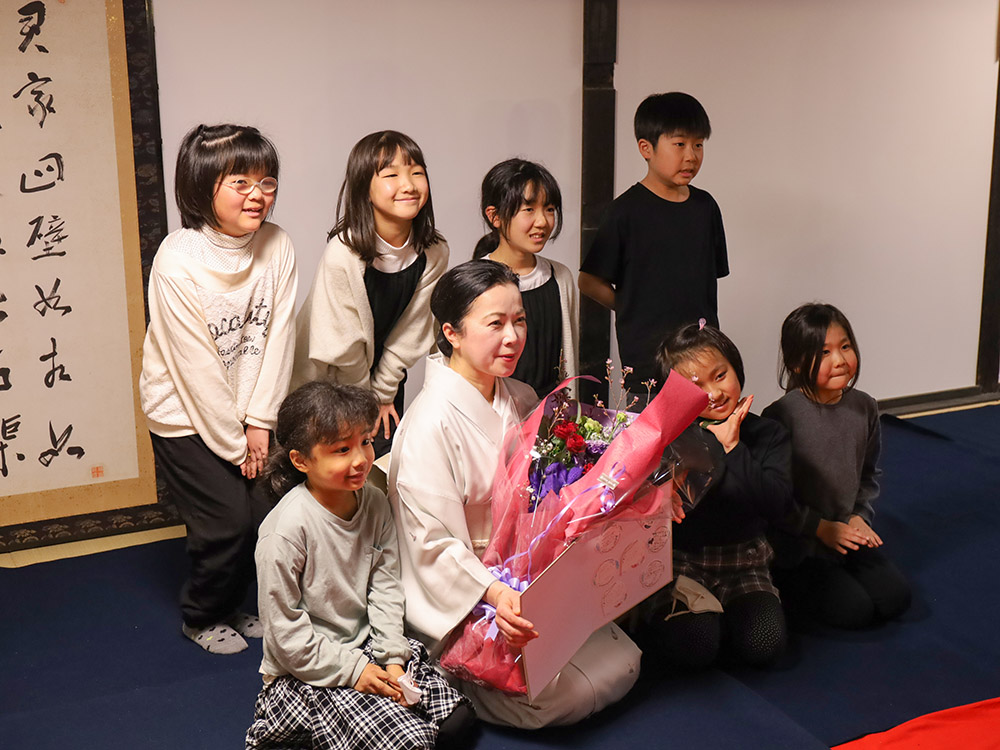 旭泉さんと記念撮影