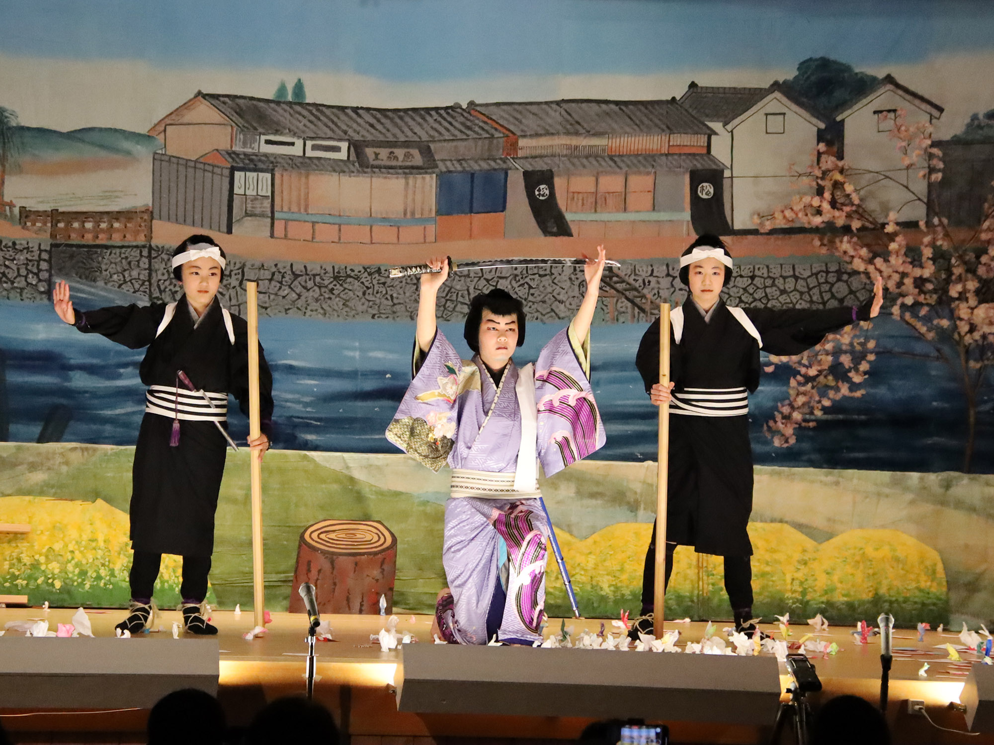 小中学生による白波五人男2
