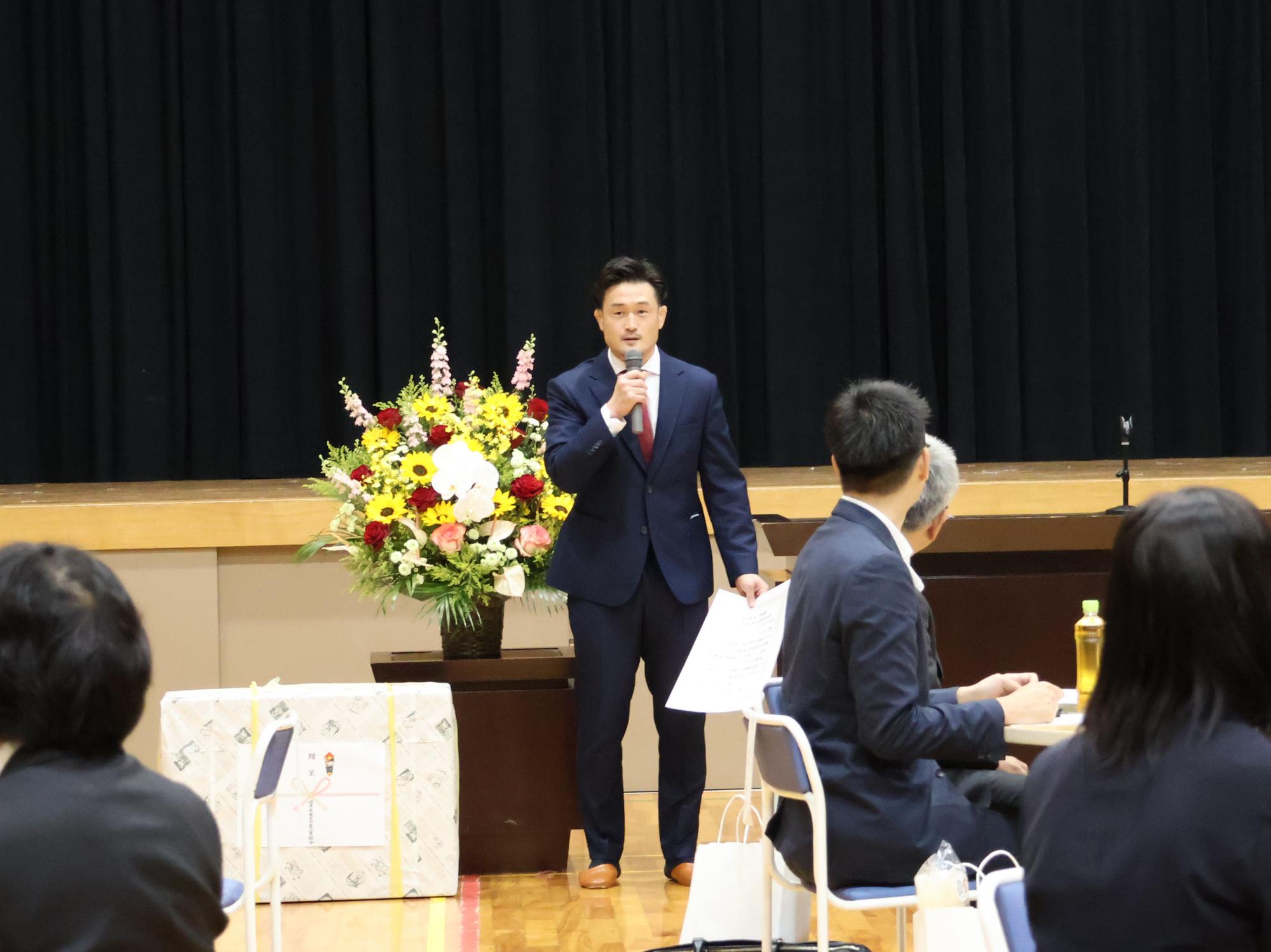 寒天たけしさん