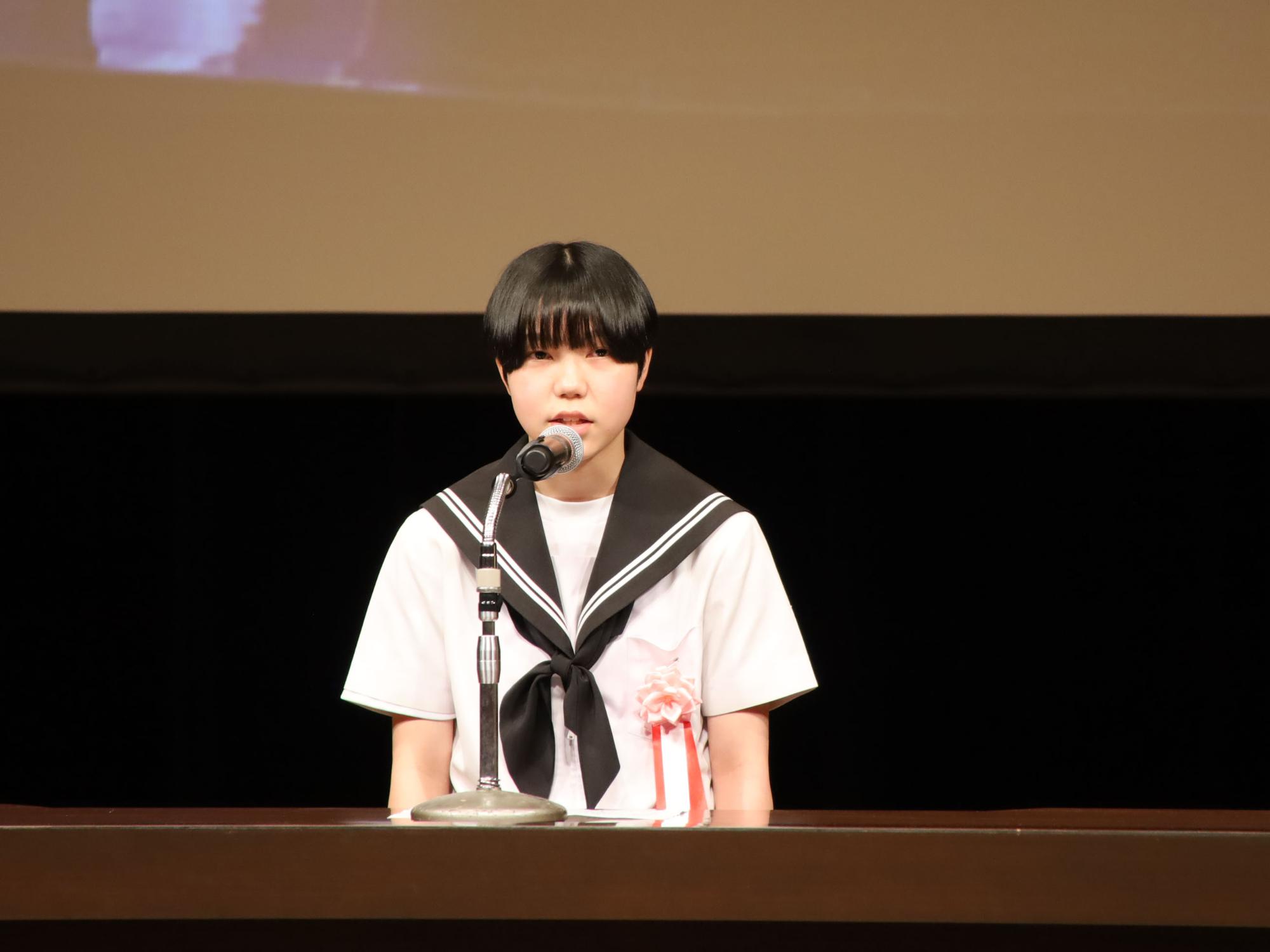 優秀賞の松浦さん