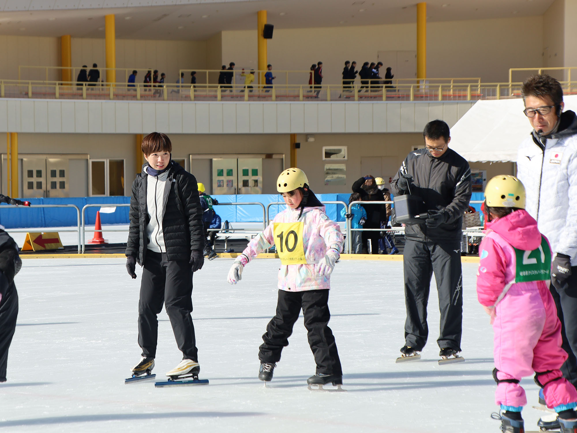 小平さんスケート教室8