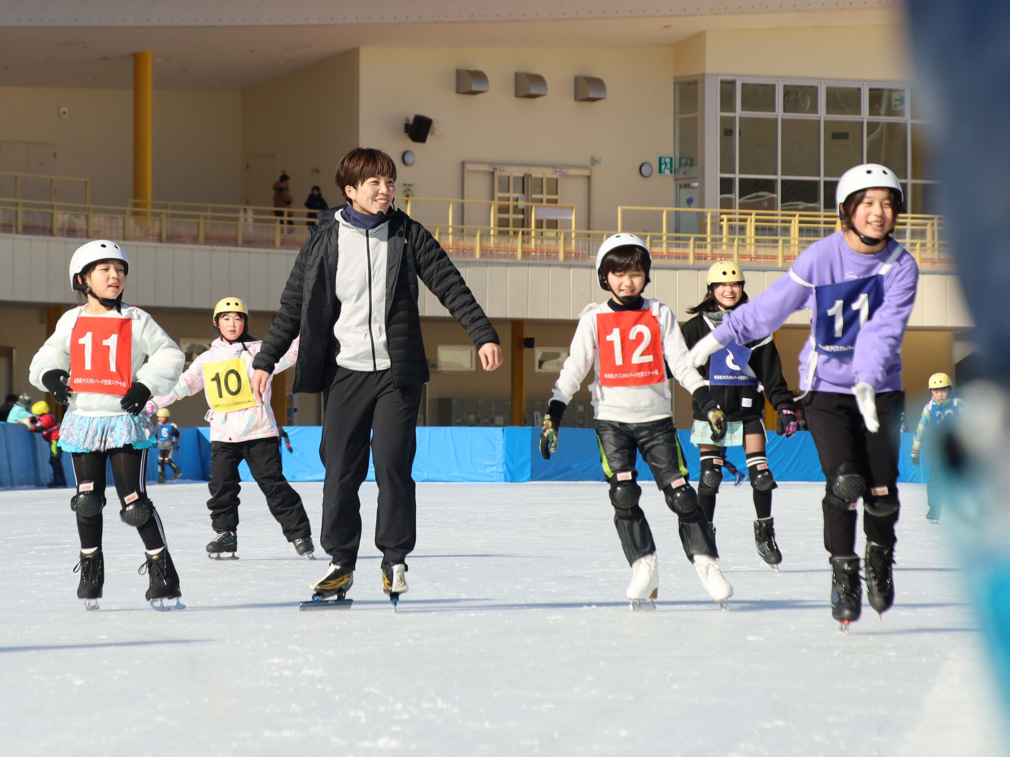 小平さんスケート教室1