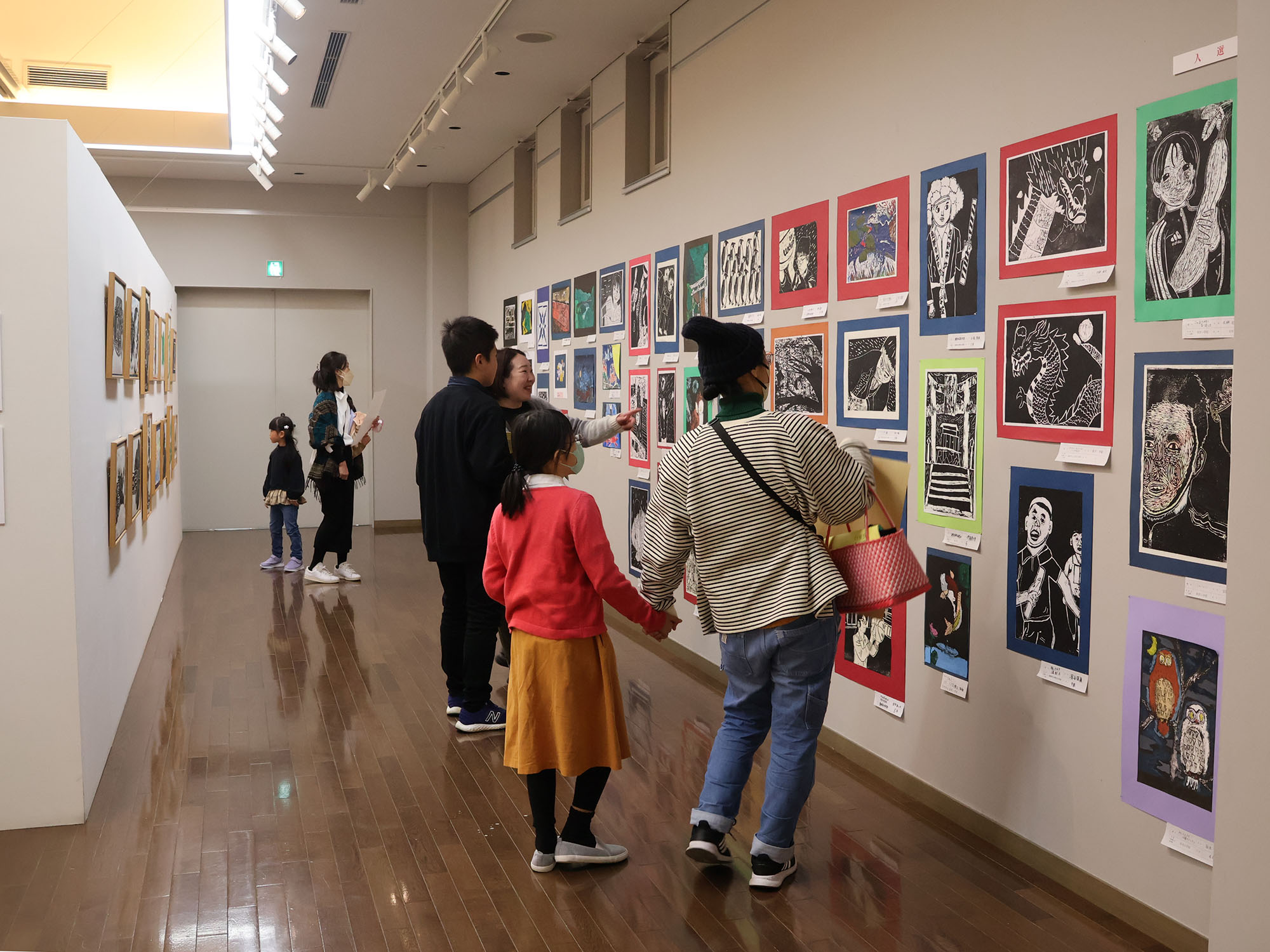 展示室2で展示される