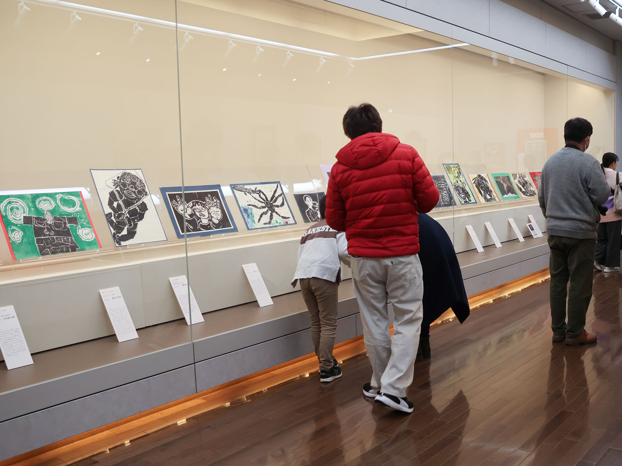 展示室2で展示される