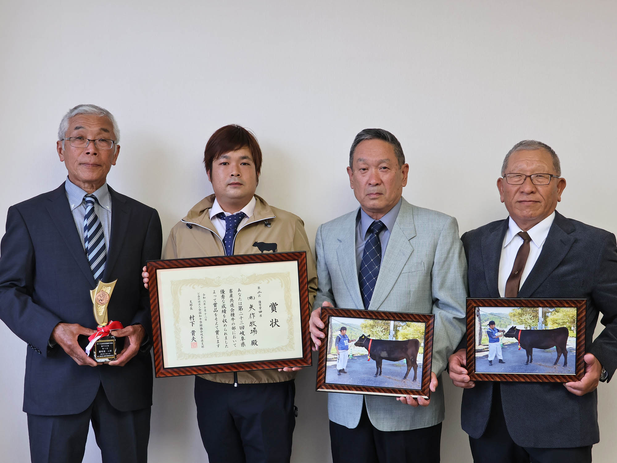 三浦さん、林さん、中根さん、上田さん（左から）