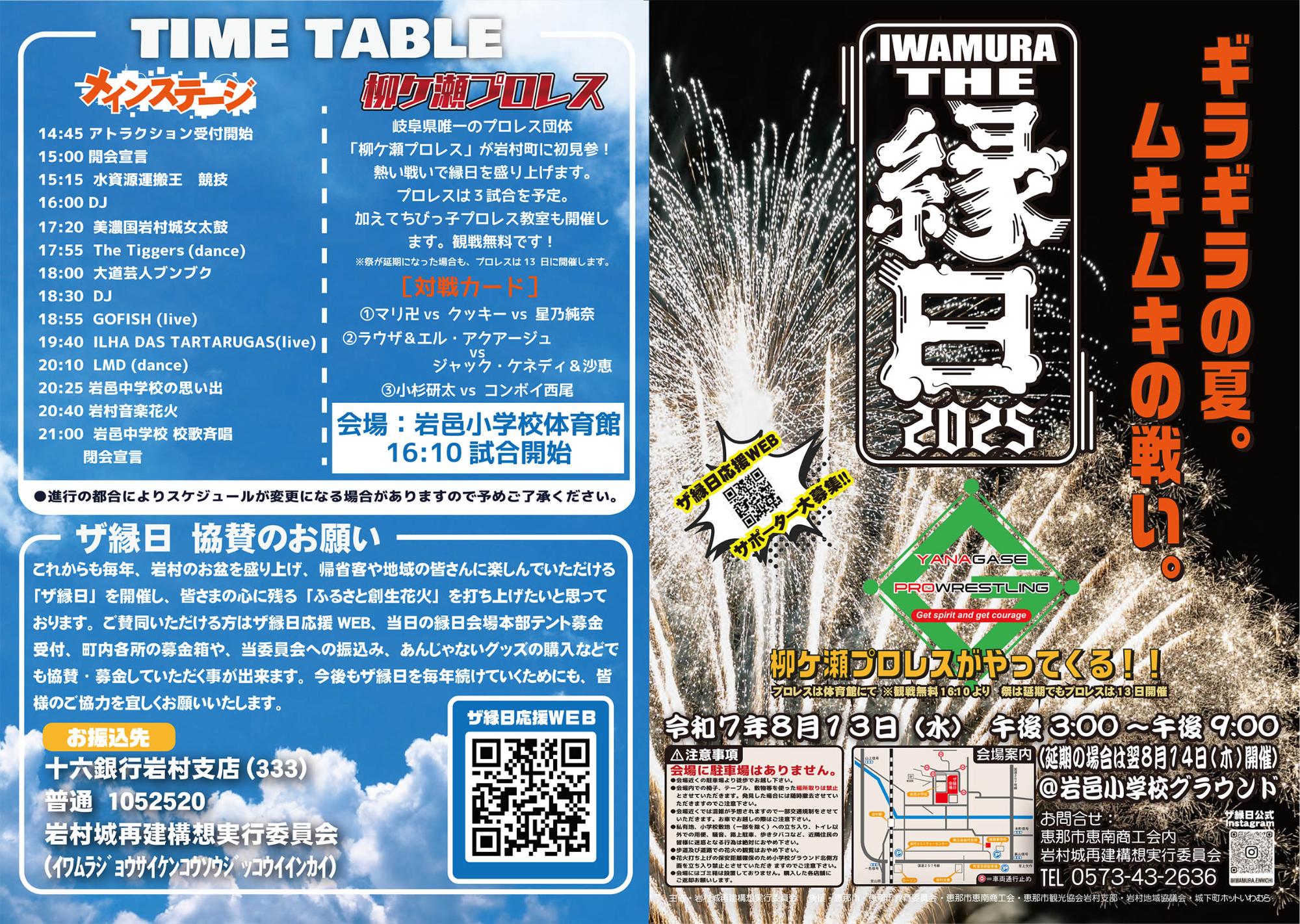 ザ・縁日2025ポスター